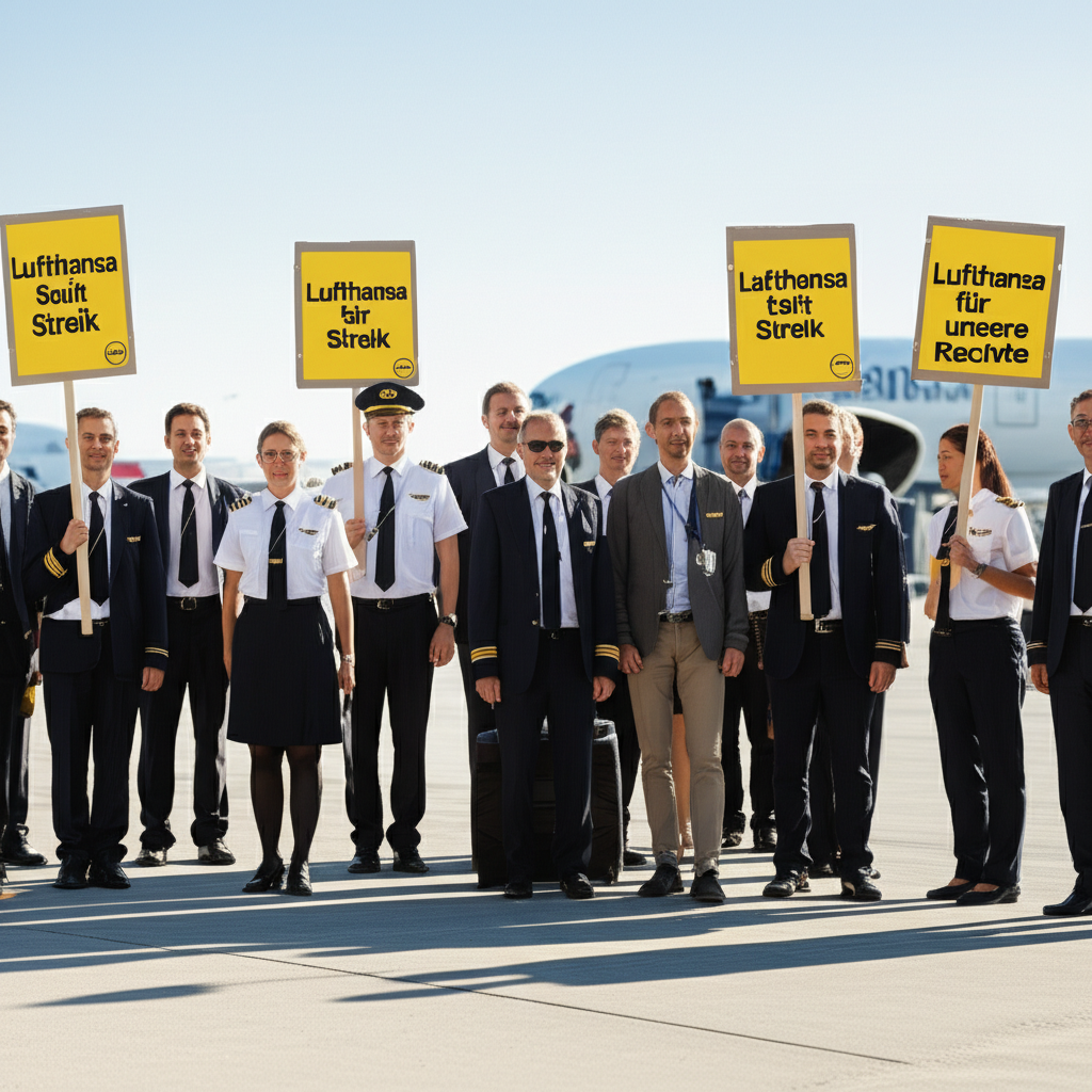 Lufthansa-pilotenstreik