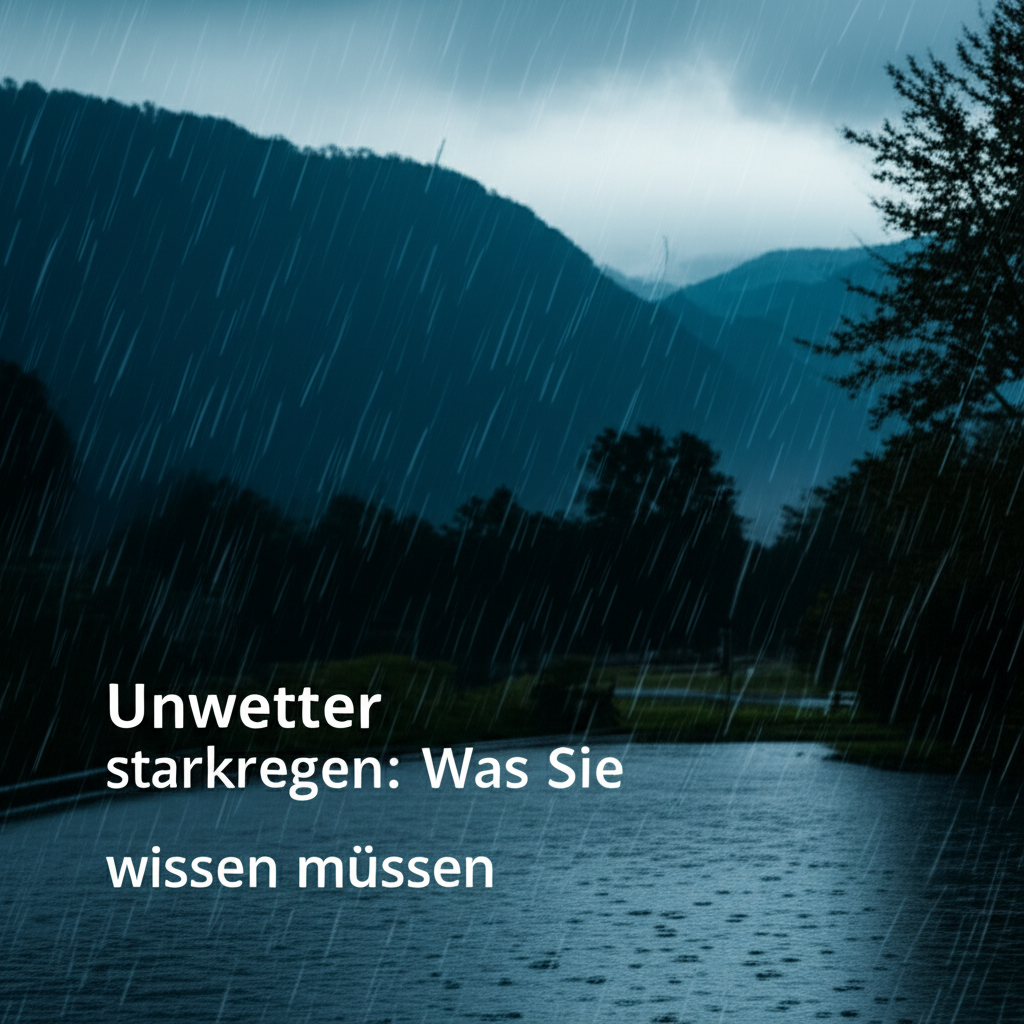 Bild von Unwetter