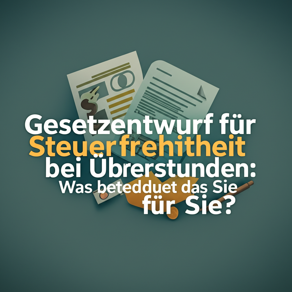 Bild von Steuerfreie Überstunden