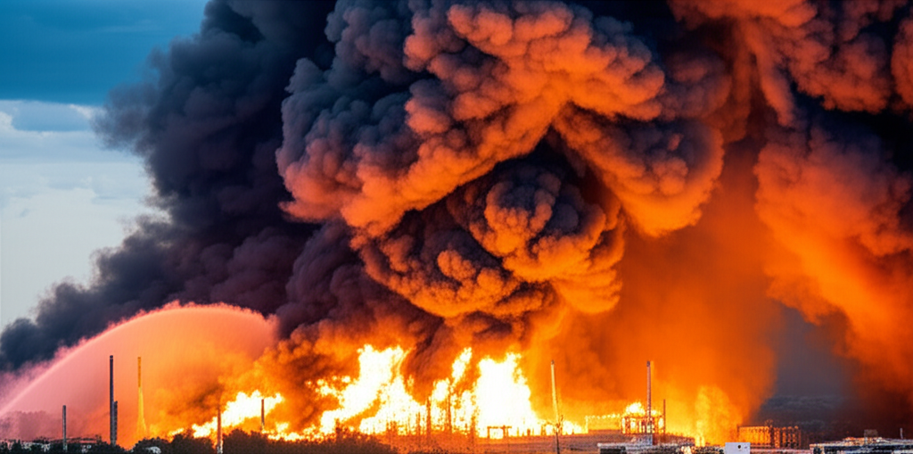 Bild von Großbrand Freiburg